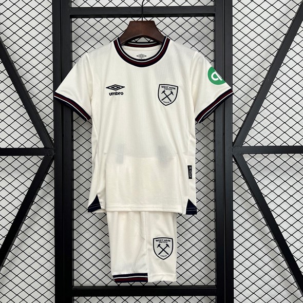 Camiseta West Ham 2ª Niño 2025/26